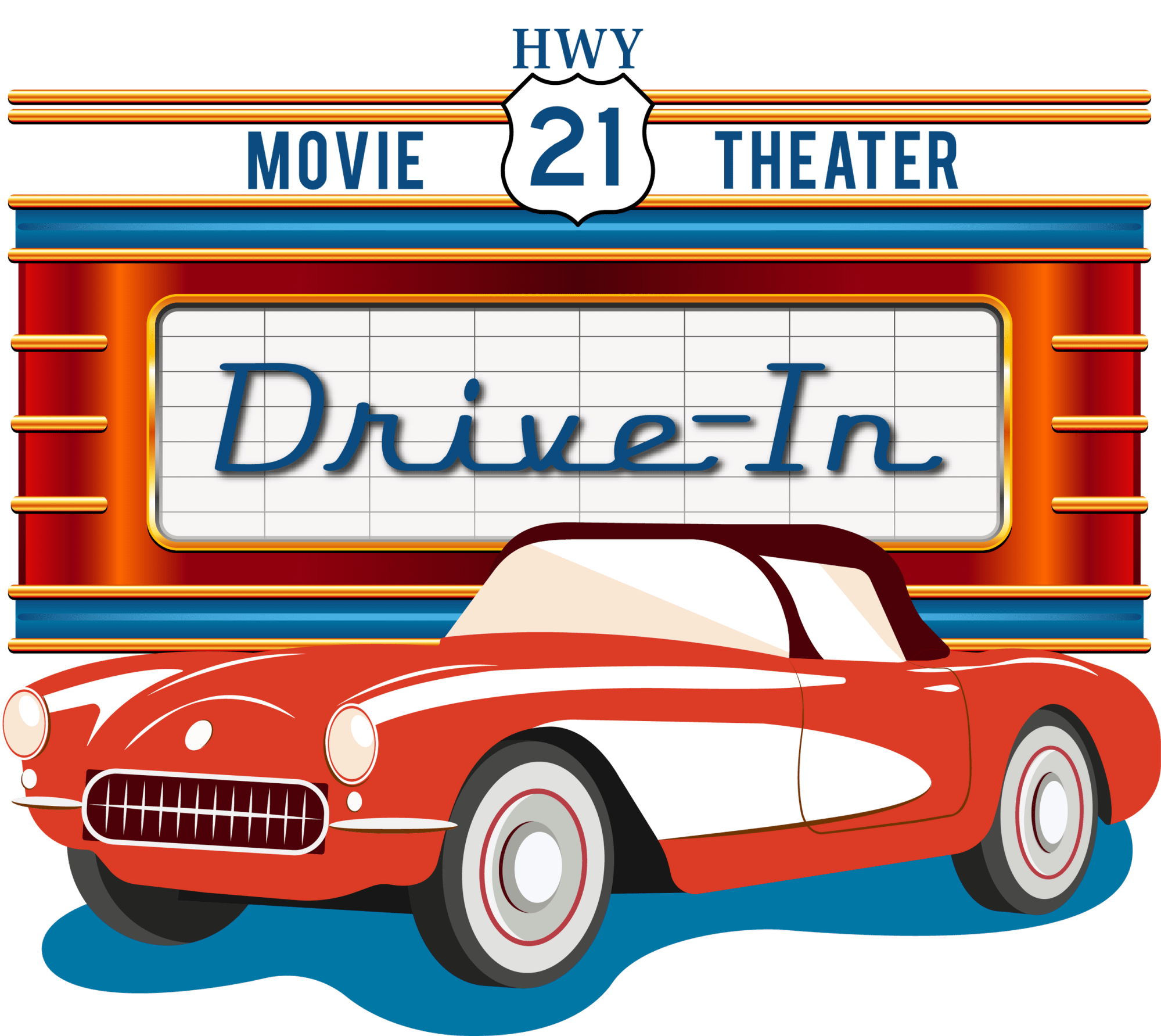 Hwy 21 Drive In Theater logo